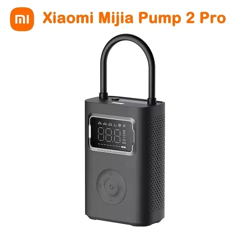 Xiaomi Mijia bomba de aire 2 Pro compresor de aire eléctrico portátil Mi tesoro inflable 150psi alta presión motocicleta coche fútbol