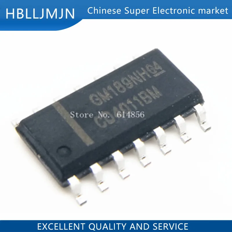 50pcs Cd4011bm Cd4011b Cd4011 Sop-14 Integrated Circuit Ic - Integrated ...