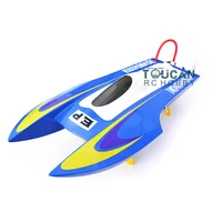 M440 15.1" Fiber Glass High Speed Electric Racing RC Boat W/ Motor Servo ESC Model for Boy Gift TH02613-SMT2 1