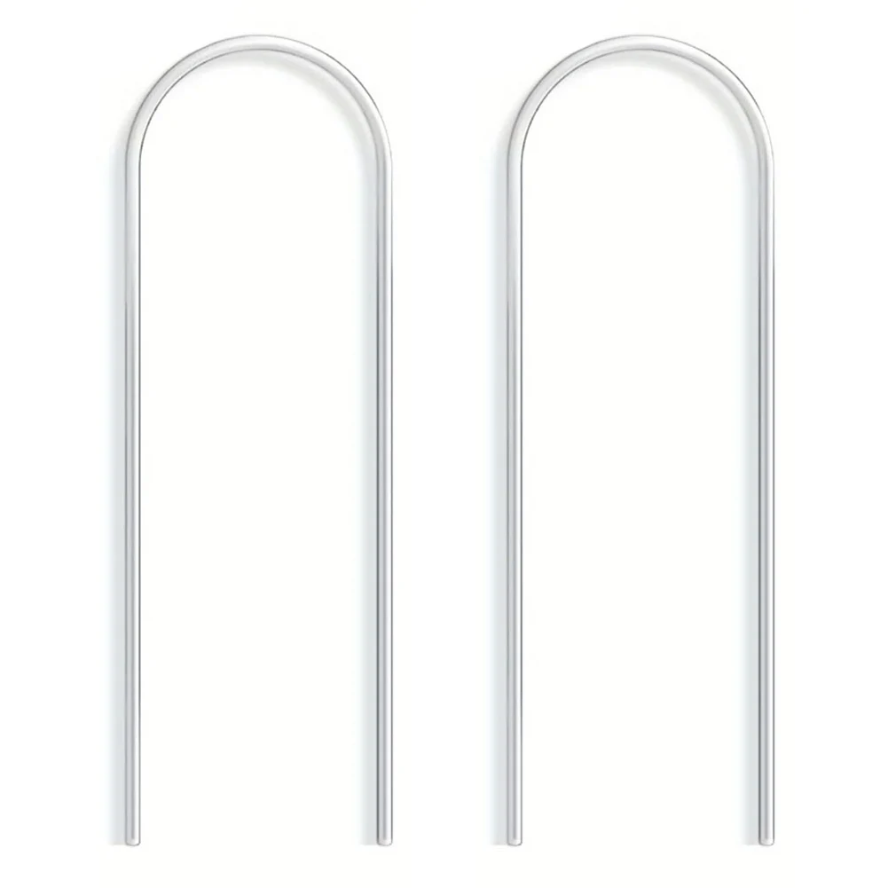 2PCS U-shaped Acrylic Plant Climbing Support Frame Indoor Flower Plant Vine Climbing Bracket Fixed Rod