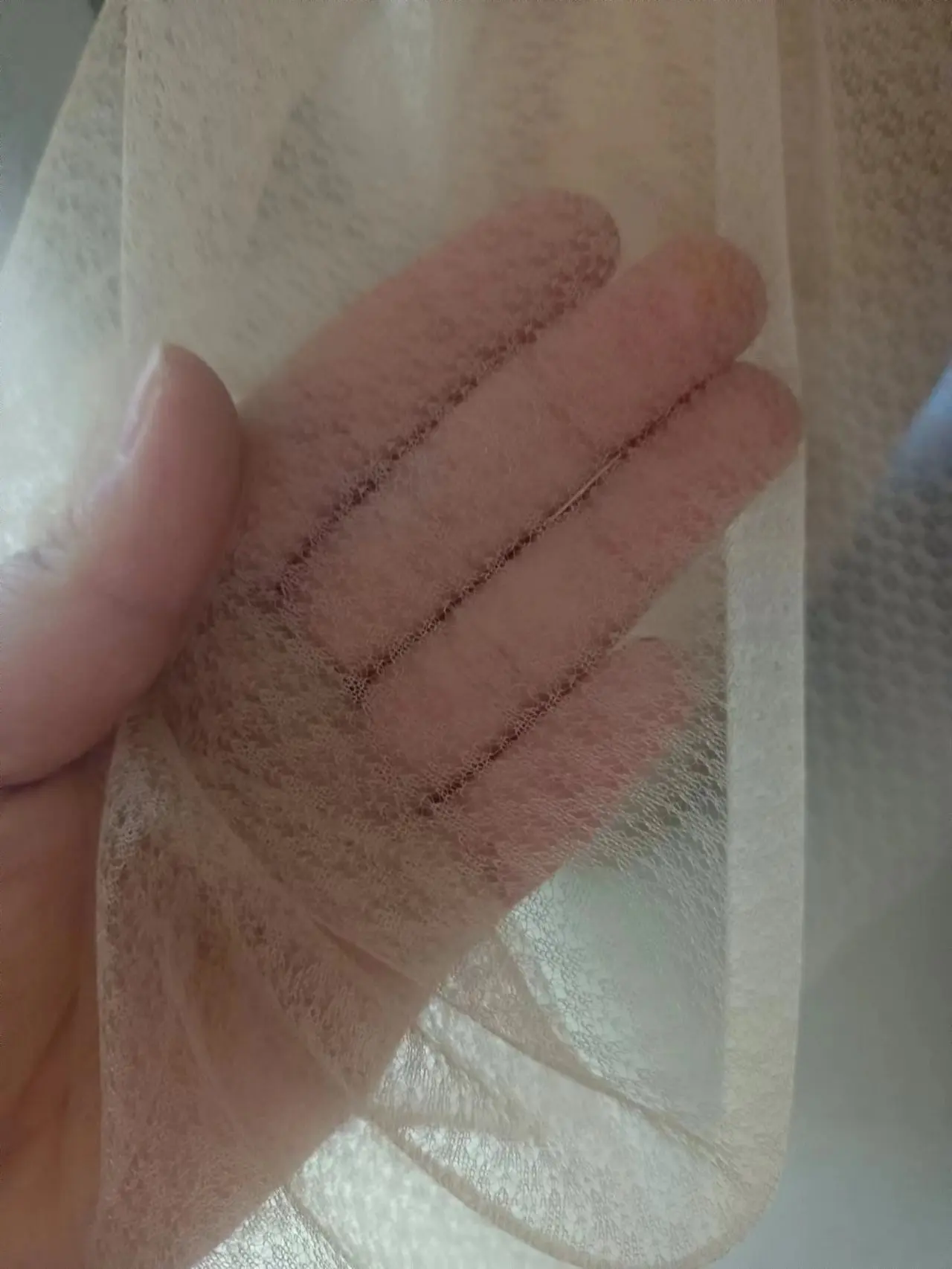 Vesta Hair 1 Yard Breathable Diamond Lace Net For Topper