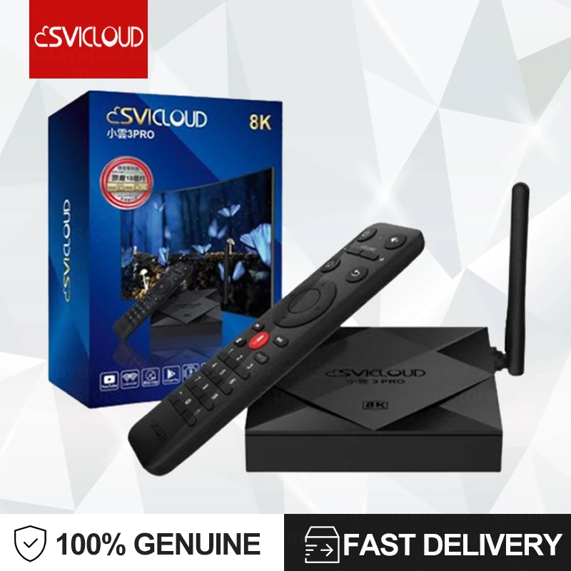 BrandNewSVICLOUD3PROTVBOX4GRAM32GROMSupport8KVoiceRemote