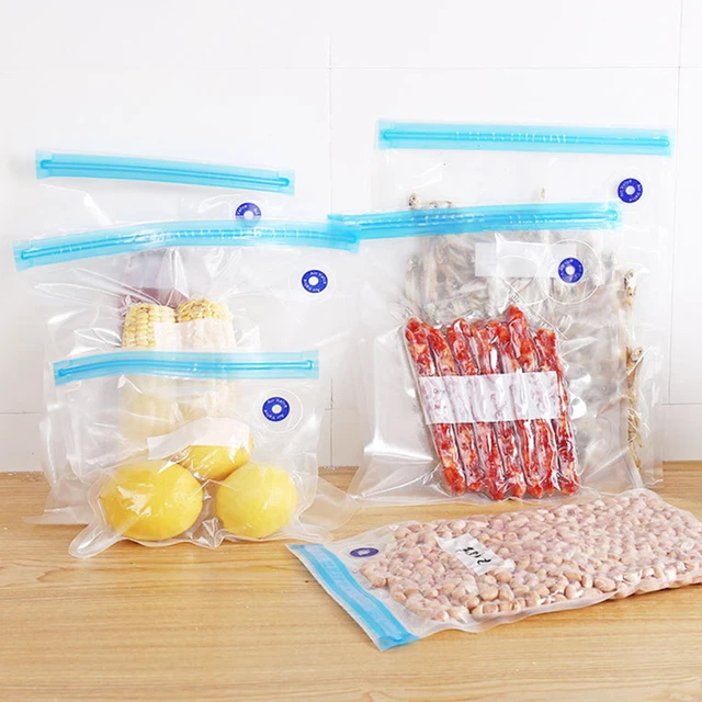 bolsas de plástico para la conservación de alimentos al vacío
