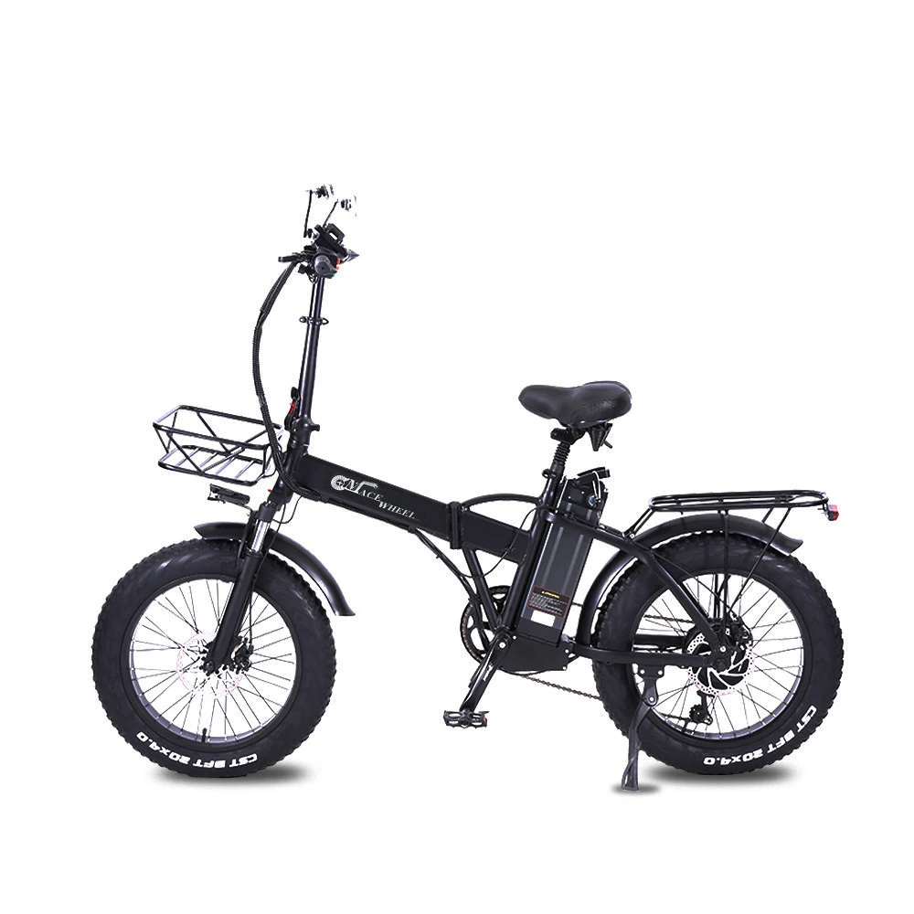 HAHOO GW20 Electric Bike 750W 48V 15AH Panasonic Battery Foldable E Bike Shimano 5-Speed Mountain Electric Bicycle