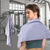 40x80CM Blue Grey Green Orange Swimming Gym Fitness Camping Running Beach Washcloth Towels Quick-Drying Sports Towel 5