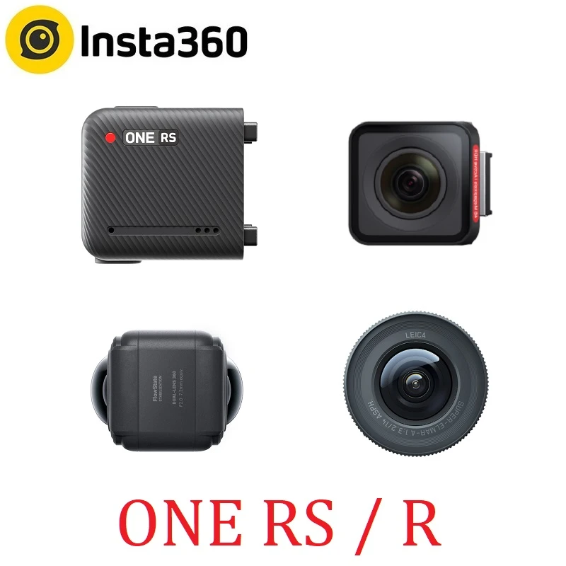 Insta360 One Rs / R Core Lens 4k Boost Lens 360 1inch Wide Angle
