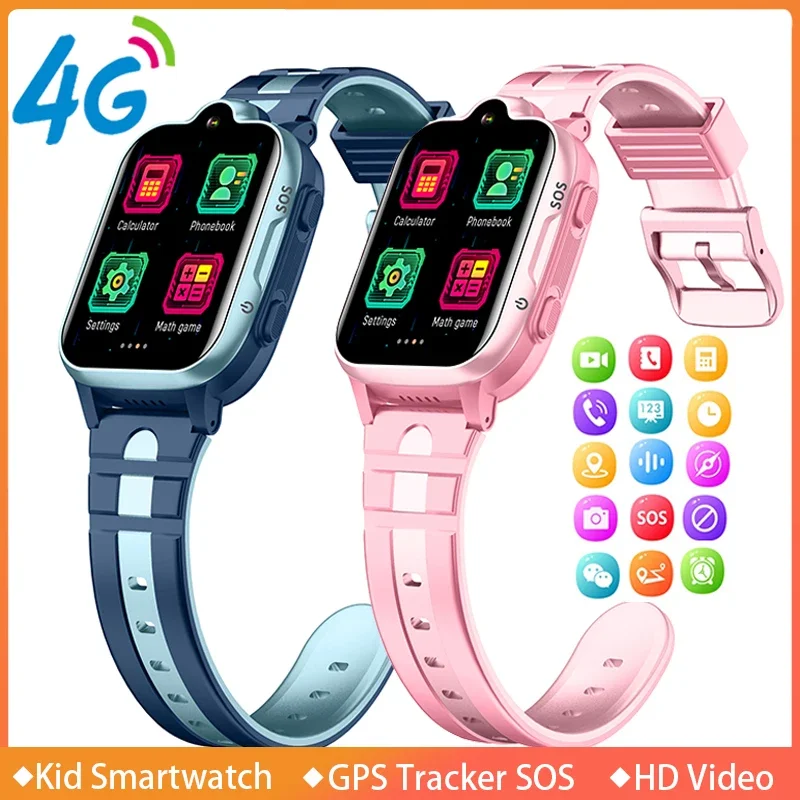 

Xiaomi Kid Smartwatch GPS Tracker SOS HD Video Call Waterproof Touch Screen Children Calculator Alarm Clock New Kids Smart Watch