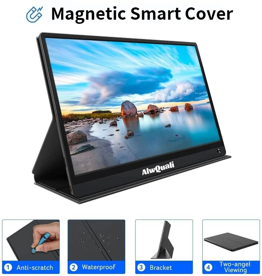 15.6 ġ ġ г ޴   IPS 1080P HDR 400 USB C HDMI, ǻ Ʈ ȭ ġ PS4/5 XBOX ȣȯ