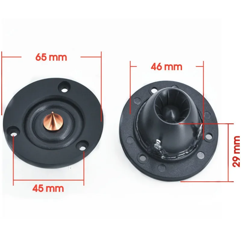 Enceinte encastrable Vonyx WSD74 - Tweeter pour enceinte, 74 mm, 8 Ohms