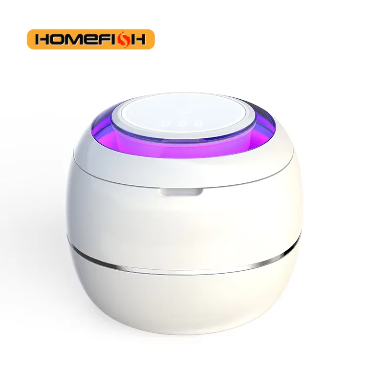HOMEFISH Mini Portable Ultrasonic Cleaner Retainers Dentures Jewelry
