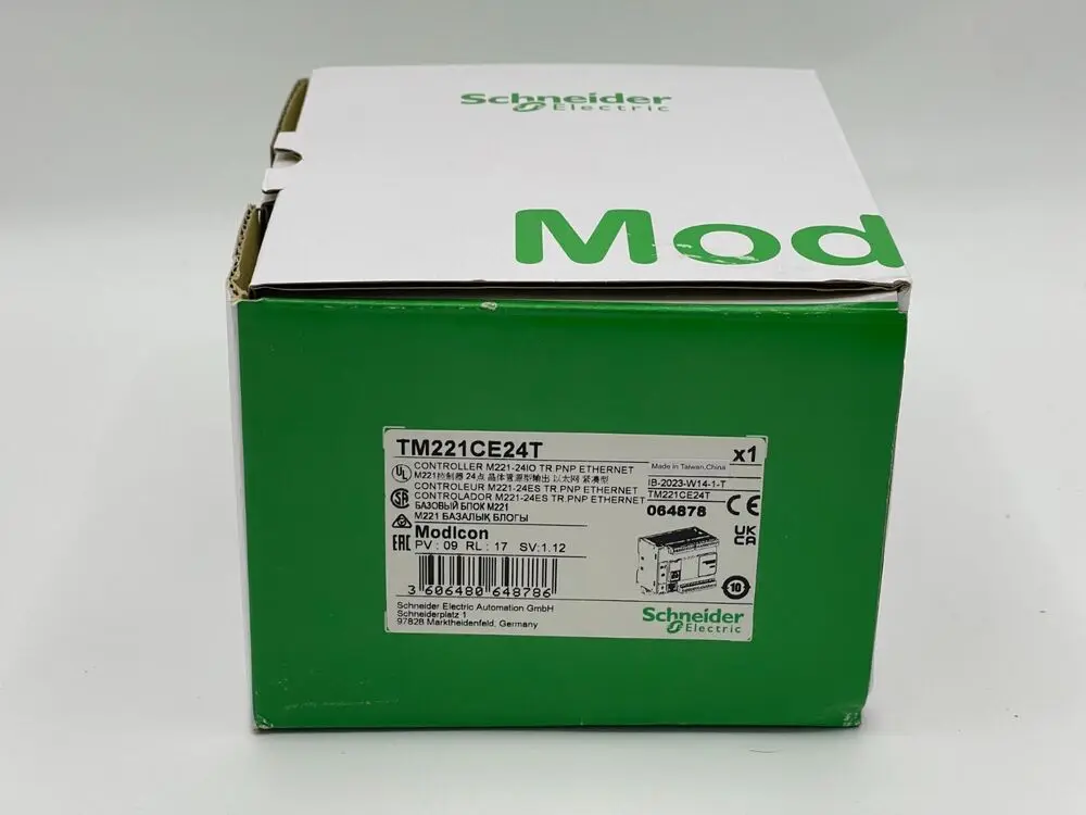 

1 шт. новый контроллер Schneider TM221CE24T TM221CE24T Бесплатная доставка