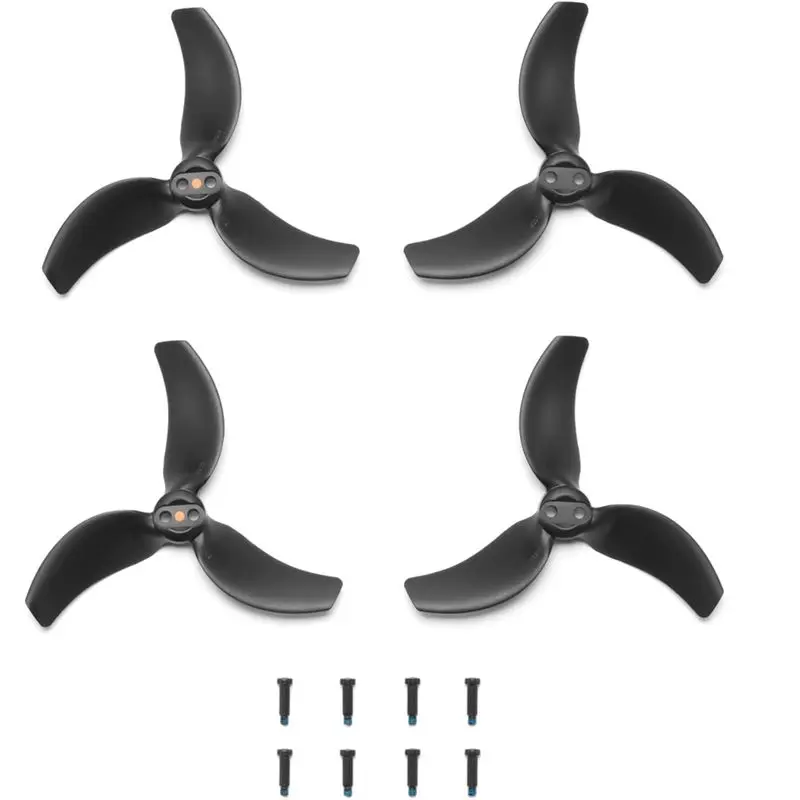 Paire d'hélices X12A compatibles DJI Avata 2 montées sur le drone