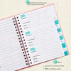 MINI Size Notebook Telephone Address & Birthday Book With Alphabetic Tabs Notepad Notebooks Writing Pads Office School Supplies 2