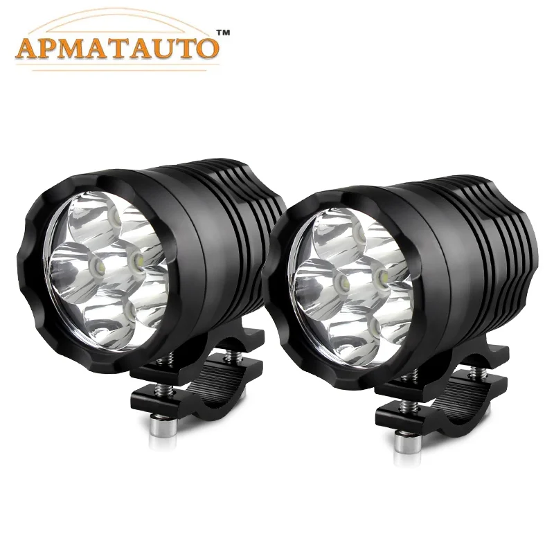 

2X 90W White 6000K 13600LM With T6 Chips LED Motorcycle Headlight Fog Spot HeadLamp Spotlight Waterproof Motorbike Bulb Moto