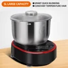 5L Electric Dough Mixer Multifunctional Electric Stainless Steel Food Mixer Automatic Flour Fermenting 6