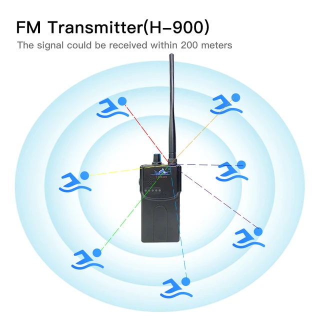 수중 운동의 혁신: FM 라디오 진동 송신기