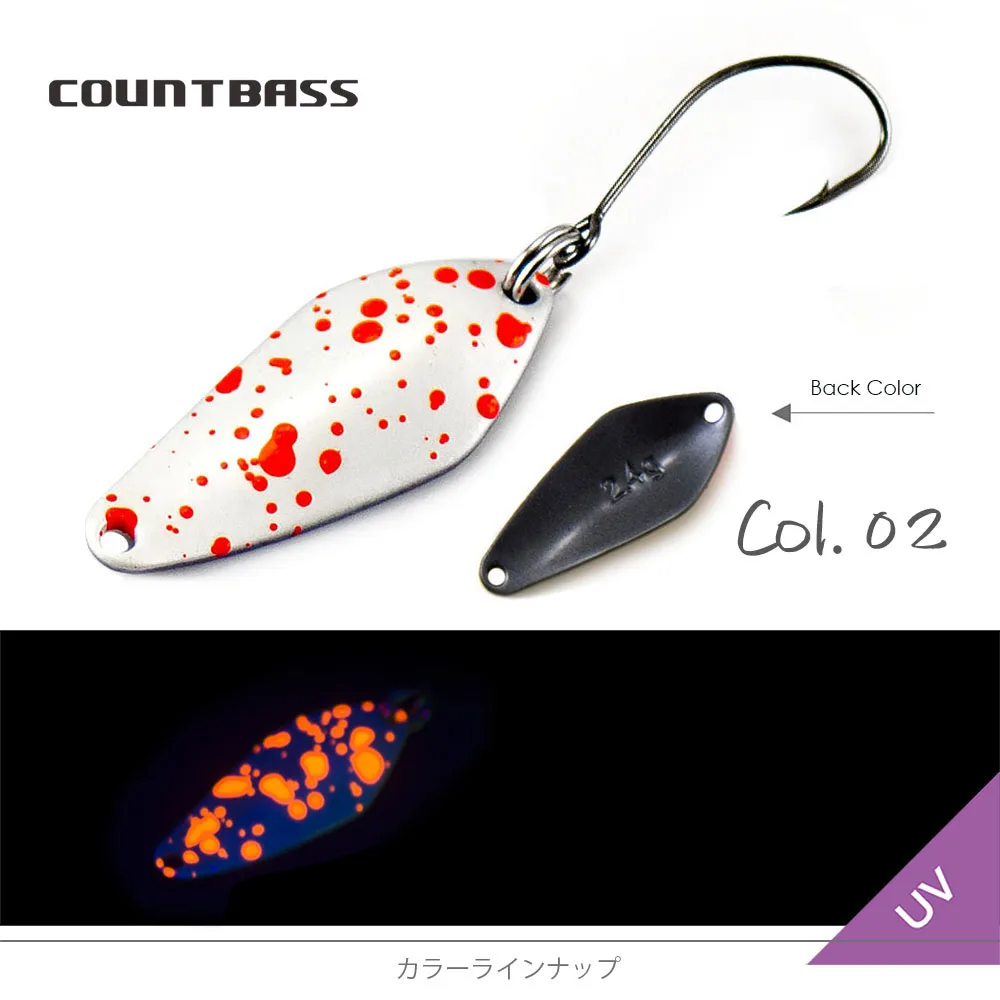 COUNTBASS ۾   2.4g 3/32oz  轺 ũ Ȳ ݼ ̳  ݼ ̳ 