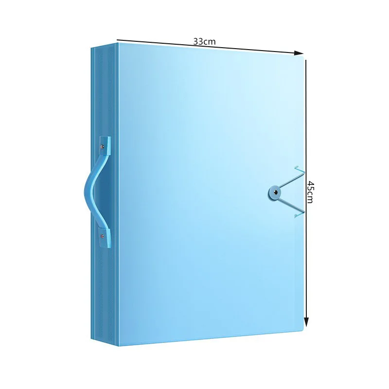 Deluxe Transparent Art Portfolio & Organizer for Artwork and Documents