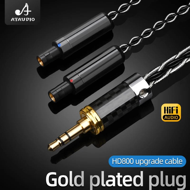 ATAUDIO-HiFi  Upgrand ̺ OCC   ھ, HD800 ̾ ׷̵ ̺ 2.5/3.5/4.4/6.5mm ̾ ̺
