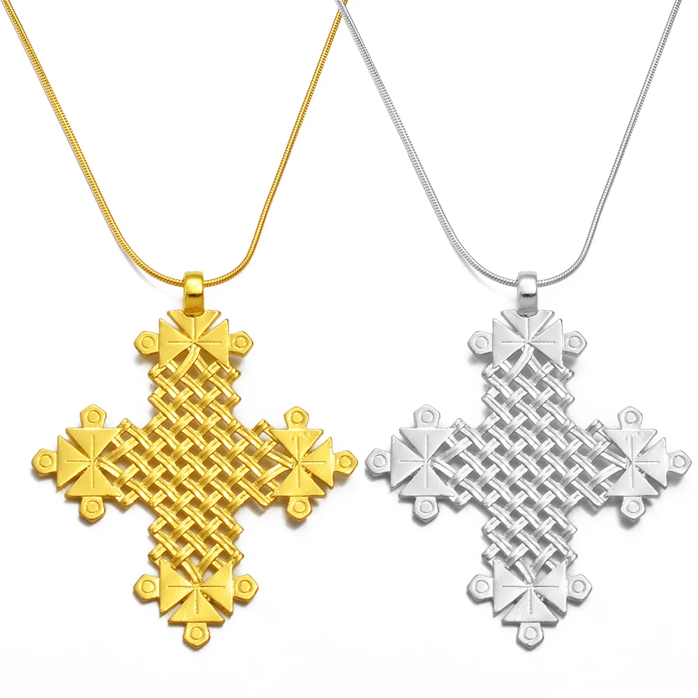 AnniyoEthiopianTraditionalEthnicCrossJewelryPendantNecklacesEritreaAfricanAfarIsraelSaudiArabiaOrnaments#331306-AliExpress36