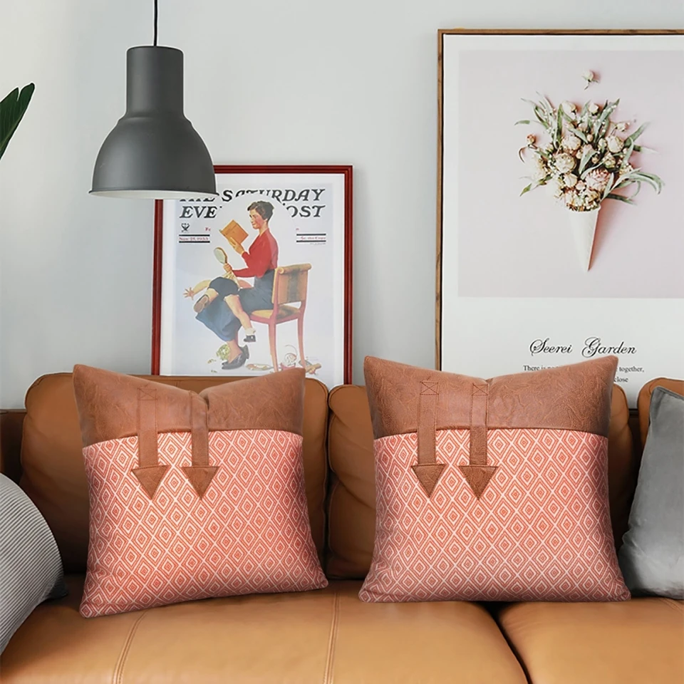 Set di 4 copricuscini in pile corta, moderni e semplici, in tinta una, privi di imbottura, confortevoli e morbidi, adatti a coprire guanciali per la testata del letto della camera da letto