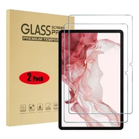 2PCS Glass for Samsung Galaxy Tab S8 Plus Screen Protector Protective Film for Samsung Galaxy Tab S8+ 2022 12.4" SM-X800 SM-X806 1
