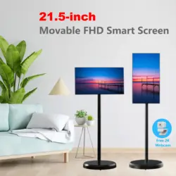 21.5 Inch Android Touch Screen TV with Stand Vertical Live Streaming Machine Eye Care IPS Display Wifi Smart Tablet Large Size