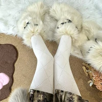 2025 automne nouveau collants tricotés femmes Sexy Jacquard tricoté collants femmes maigre Leggings 2025 hiver basique collants Lolita 2