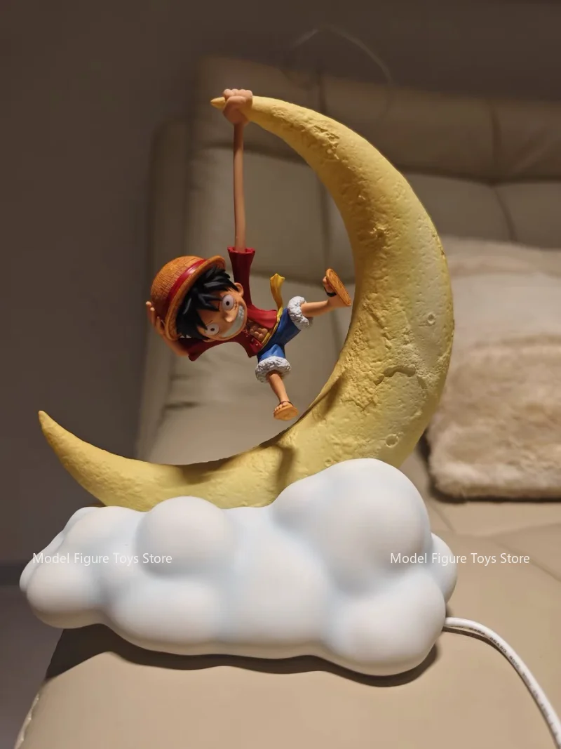 In Stock One Piece Original Luffy night lights Lamp Collection of Figures Birthday Studio Ornaments Decorations Trendy Gift Toys Sneakatelier
