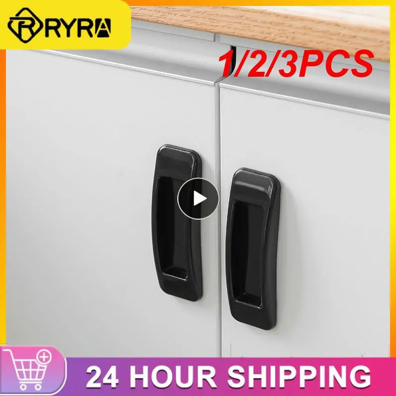 1/2/3PCS \Plastic Self-adhesive Door Handles Furniture Knobs Wardrobe Pulls Multi-purpose Durable Door Hardware Home Improvemen