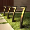6Pack Bright Solar Outdoor Lights Pathway, 12 Hrs Solar Garden Lights, Auto On/Off for Outside Landscape Path Yard Walkway 1
