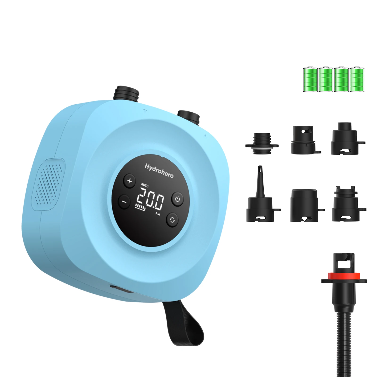 Elektrische Pumpe STAR 6 für SUP Boards - 12V bis 16PSI