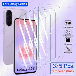 Premium Tempered Glass Screen Protector - Full Coverage, 3/5 Pack - 3Pcs HD (Galaxy A26)