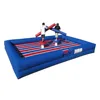 Backyard Pedestal Inflatable Gladiator Game Inflatable Jousting Arena PVC Fighting Arena For Outdoor Interactive Challenge 4