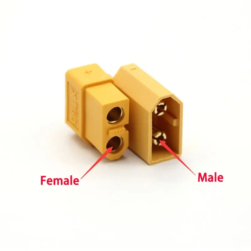 

XT30 XT60 XT90 Connector Plug Male+female Bullet Welding Terminal Suit for RC Lithium Polymer Battery Model Aircraft Accessories