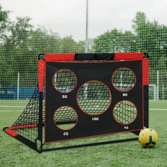 Football Goal Portable 2-in-1 Football Net 2