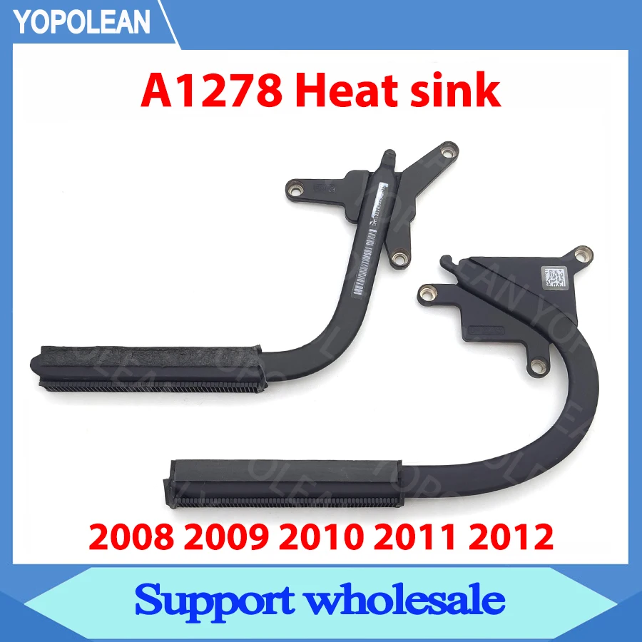 Tested Original Laptop CPU Heat sink For Macbook Pro 13&quot A1278 Cooling Sink MC700 MD101 MD102 2008 2009 2010 2011 2012 Year |