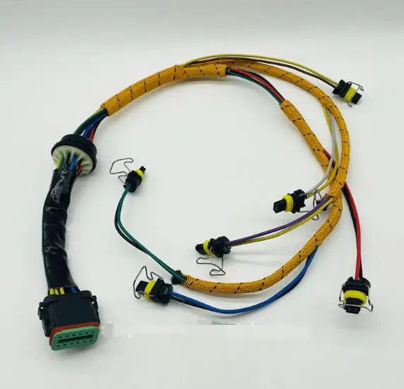 

222-5917 Fuel Injector Wiring harness For Caterpillar 120K 12M 140G 140K 160K E324D E325D E326D E329D 525C 535C 545C C7 engine