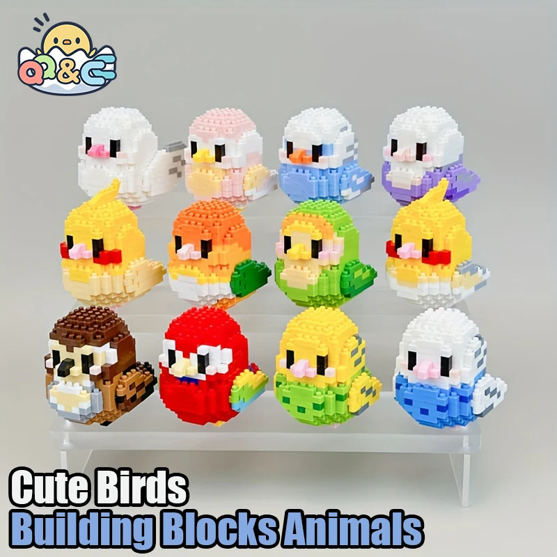 

Mini Cute Bird Small Building Blocks Building Set Creative Educational Building Toys For Boys Girls Toys Suitable For Holidays