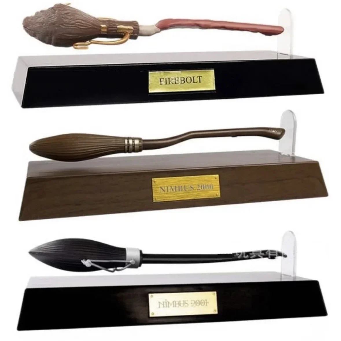 Harries Fan Cosplay Prop Potters Levitanti Penna Scopa Nimbus 2000 2001 Firebolt Magic Tricks Collection Model