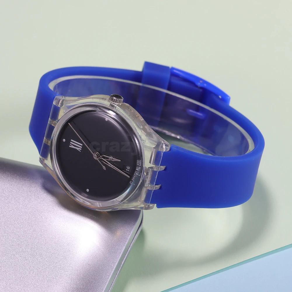 Colorful Sports Diving Silicone Watch Band - Durable Replacement Strap Bracelet