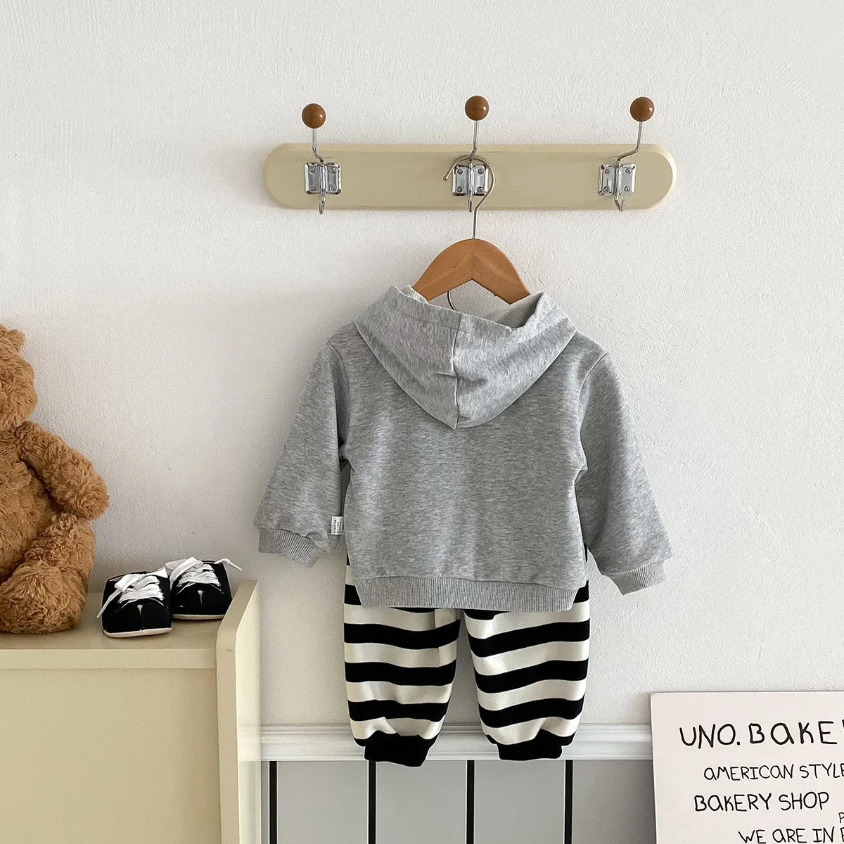 Baby Clothes Fashion Casual Boys Cartoon Cute Hoodie Spring and Autumn New Korean Style Boys Baby Cotton All Match Pullover