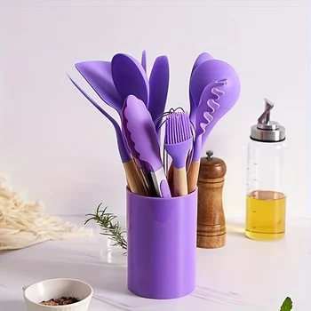 12PCS Silicone Kitchen Utensil Set 2