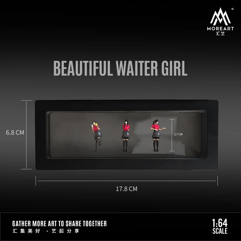 More Art 1:64 Action Figure Set Simulating Resin Decoration Figure Model For Display & Collection & Gift 