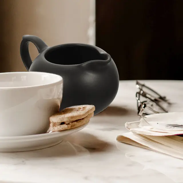 Kancsó Kerámia Tejszínes Kupa Mini Szósz Szirup Konyha Tálaláscoffee Adagoló Mártás Csónak Tea Edény Öntő Krém - Image 4