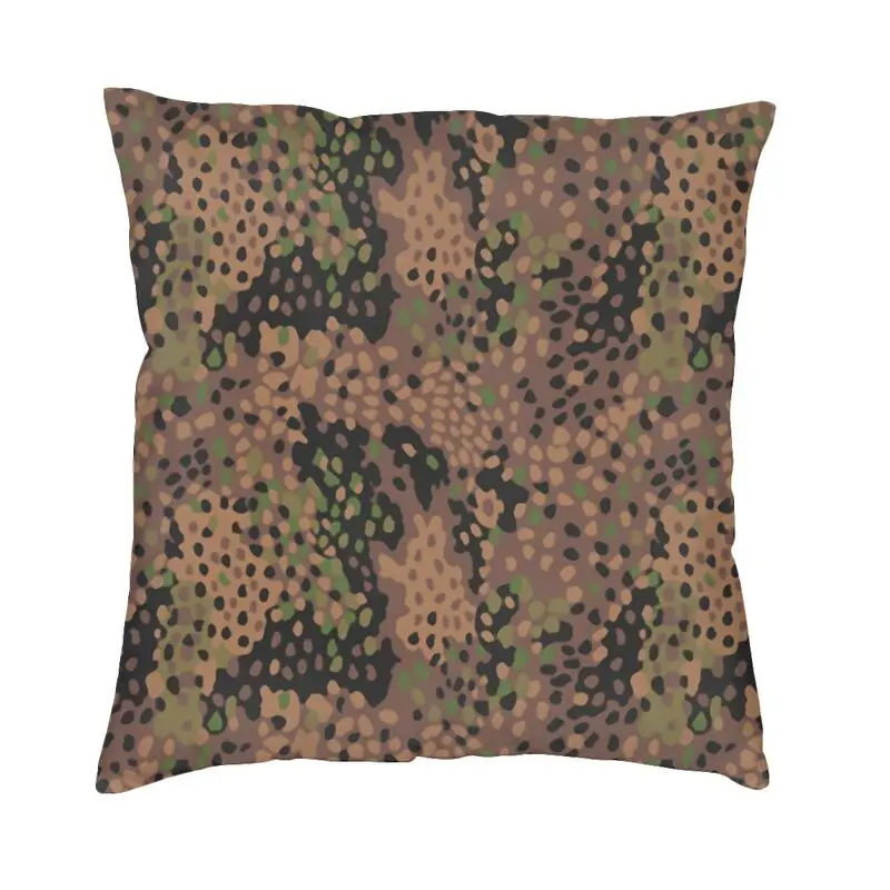 

Luxury Pea Dot Military Camo Sofa Cushion Cover Velvet Army Tactical Camouflage Throw Pillow Case for Living Room Pillowcase
