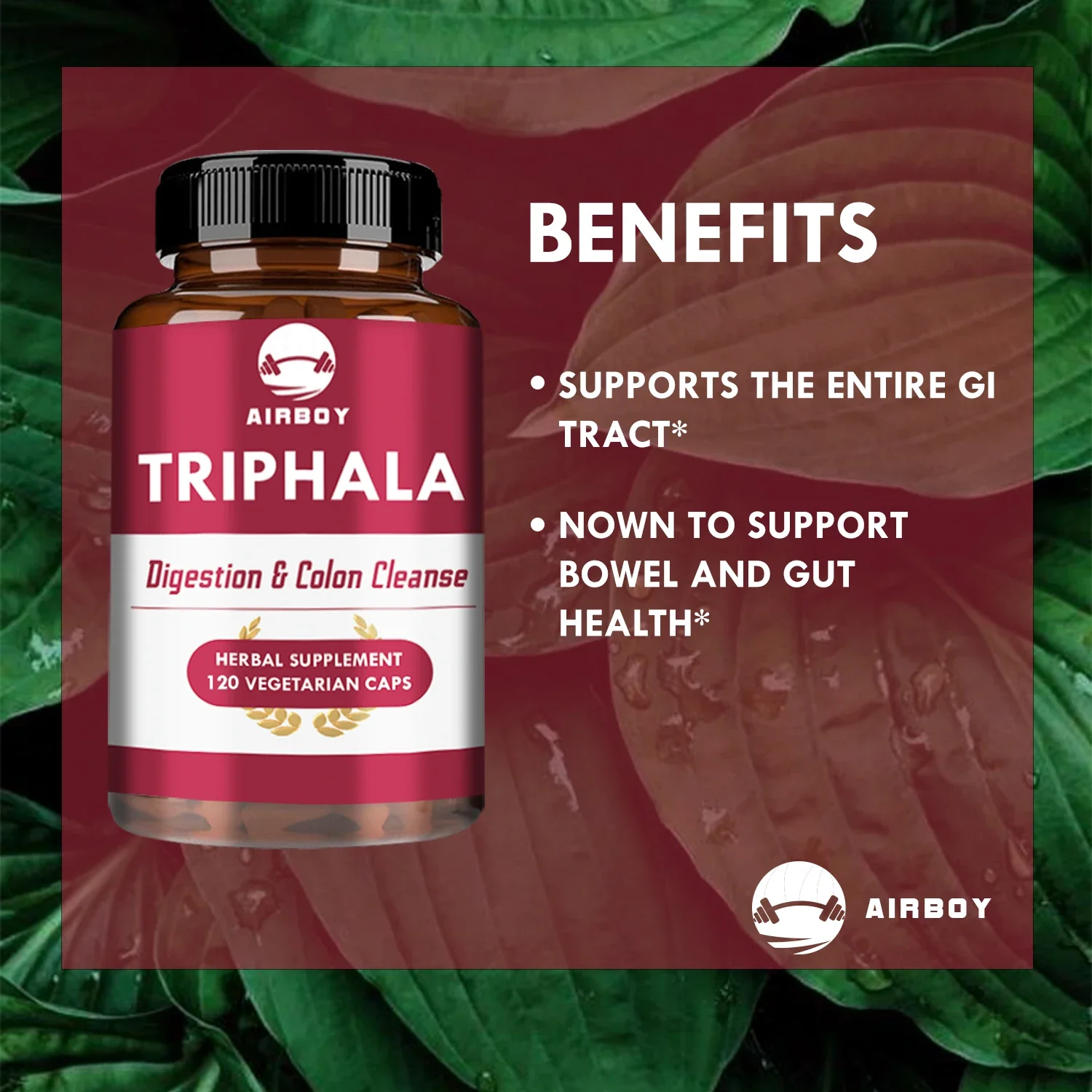 Triphala Improves Digestion Colon Support Intestinal Health Constipation Relief