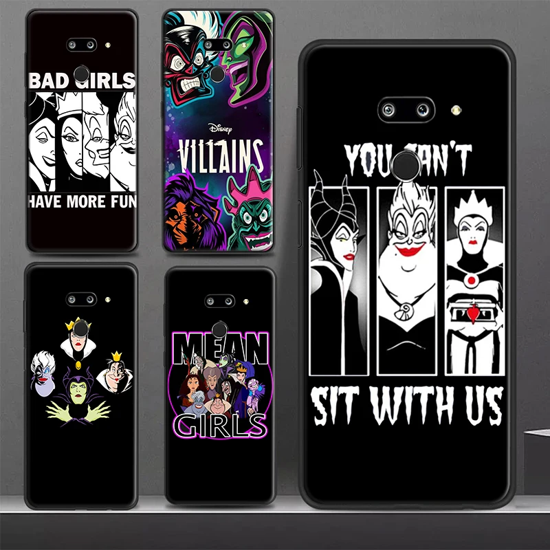 Bella Cassa Del Telefono Combo Dei Cattivi Lg K92 K42 K22 K71 K61 K51S K41S K30 K20 2019 Q60 V60 V50 S V40 V30 G8 Cover Nera