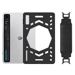 Enhanced TPU Clear Tablet Case with Shockproof Airbags for Gaming Tablet 5 Pro (TPU Case and Strap)
