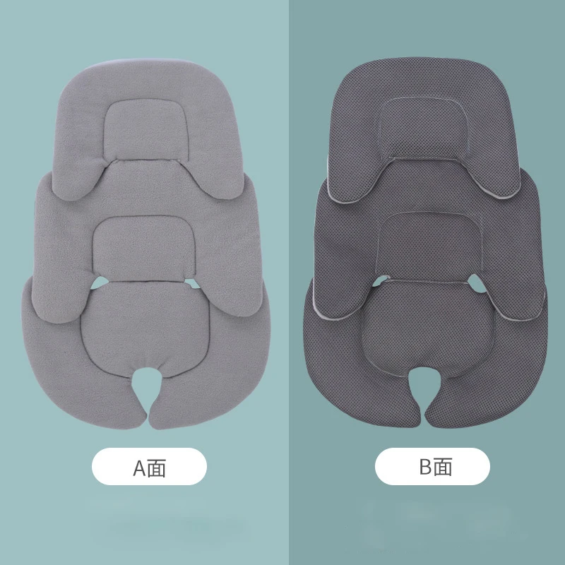 Baby Stroller Cushion Car Seat Insert Baby Head Neck Support Pillow Mattress Breathable Mesh Liner Mat Pram Thermal Mattress baby stroller accessories best